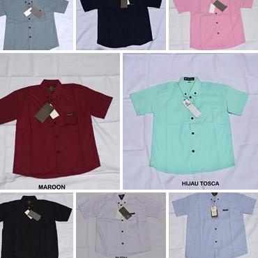 "BSB.18Oc22ᴸ" kemeja anak oxford usia 1-12 tahun