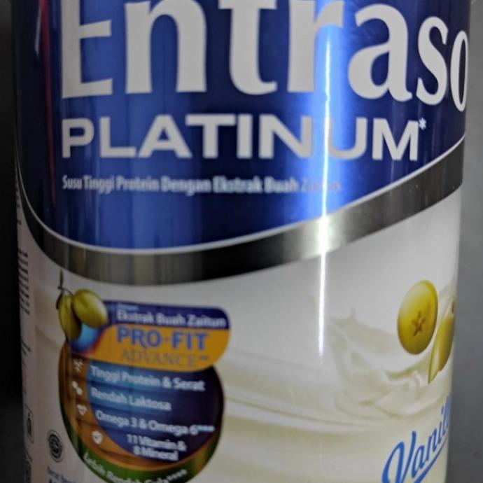 

[ COD ] Entrasol Platinum Vanila 400gr