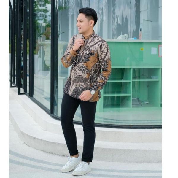 Stok Terbaru Couple Batik Gamis Rahayu Wisuda Tunangan Lamaran