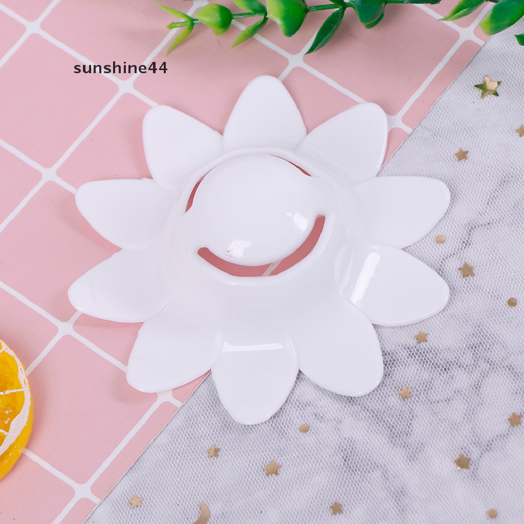 Sunshine Alat Pemisah Kuning &amp; Putih Telur Desain Daisy Bahan Plastik