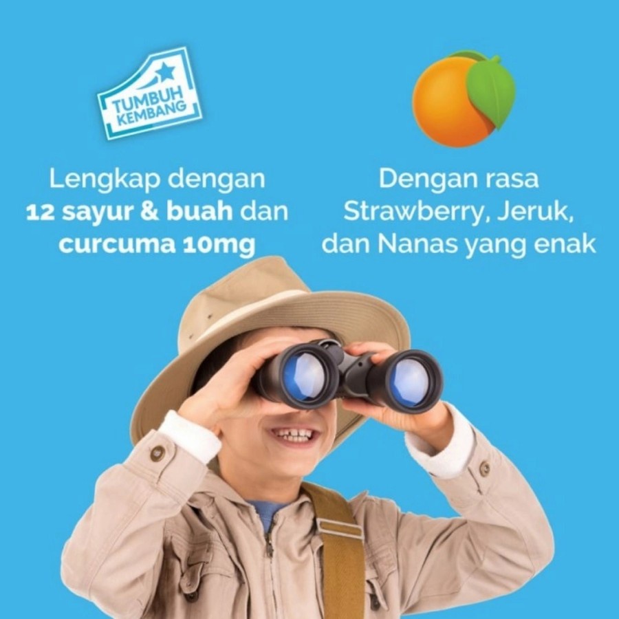 Youvit Multivitamin Gummy Anak 1 Pouch dengan Vitamin C, D, Zink, Sayur &amp; Buah