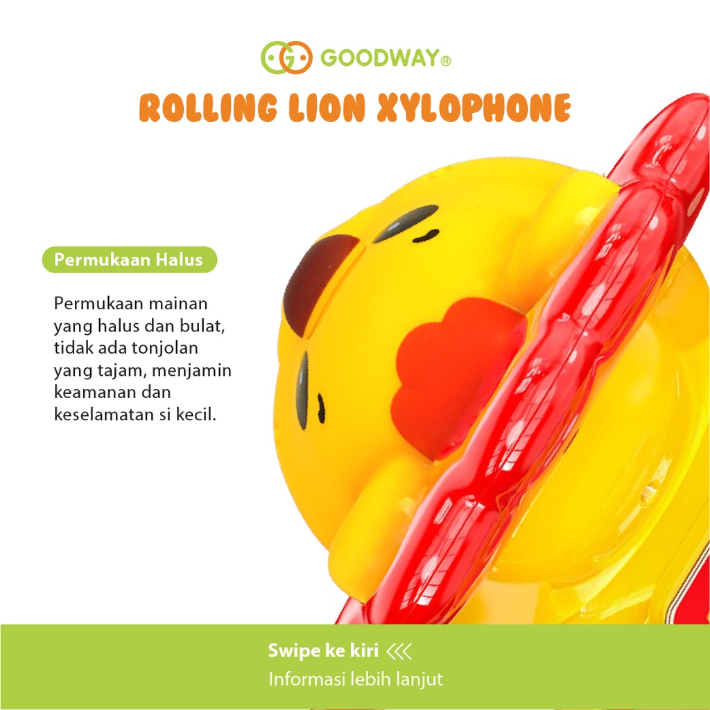 GOODWAY ROLLING LION XYLOPHONE / GW3503