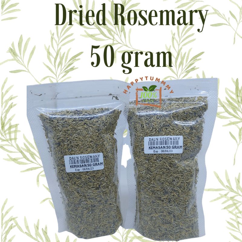 HPT - Daun Rosemary Kering/Dried Rosemary Leaves/Dried Rosemary Flakes Import HALAL