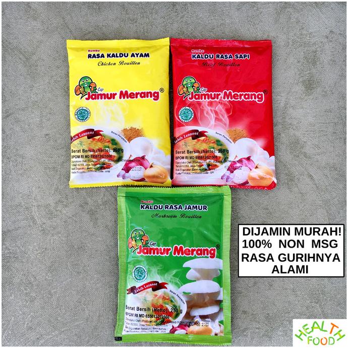 

kaldu jamur merang penyedap rasa non msg ayam sapi jamur 250gr C2