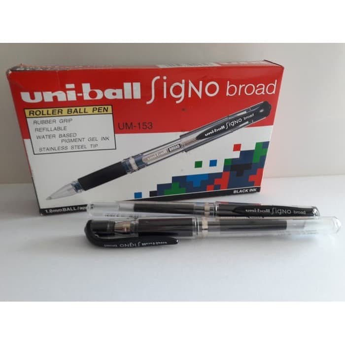 PULPEN SIGNO UNIBALL HITAM (LSN)