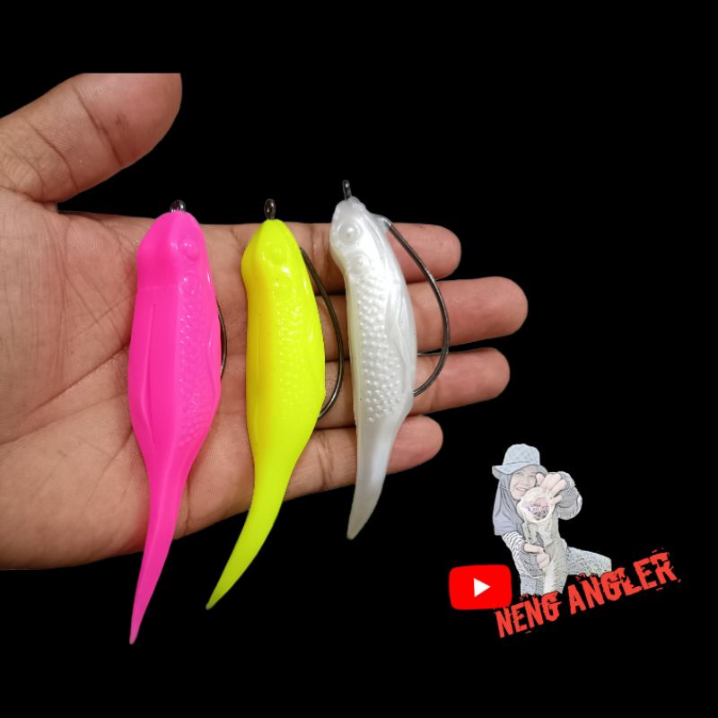 SOFT BAIT  LURE 10 CM /12 GRAM UMPNAN CASTING TOMAN