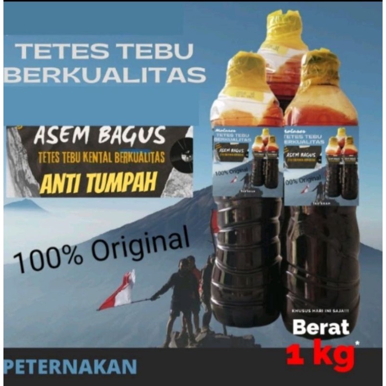 

tetes tebu molases murni 100%, kental , bagus, berkualitas