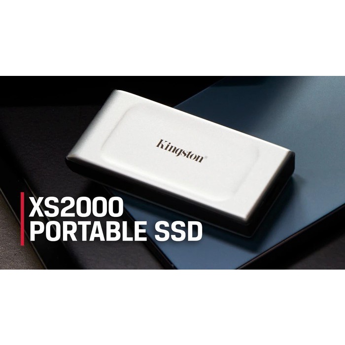 External SSD Kingston XS2000 2TB / External SSD USB-C Garansi 5 Tahun