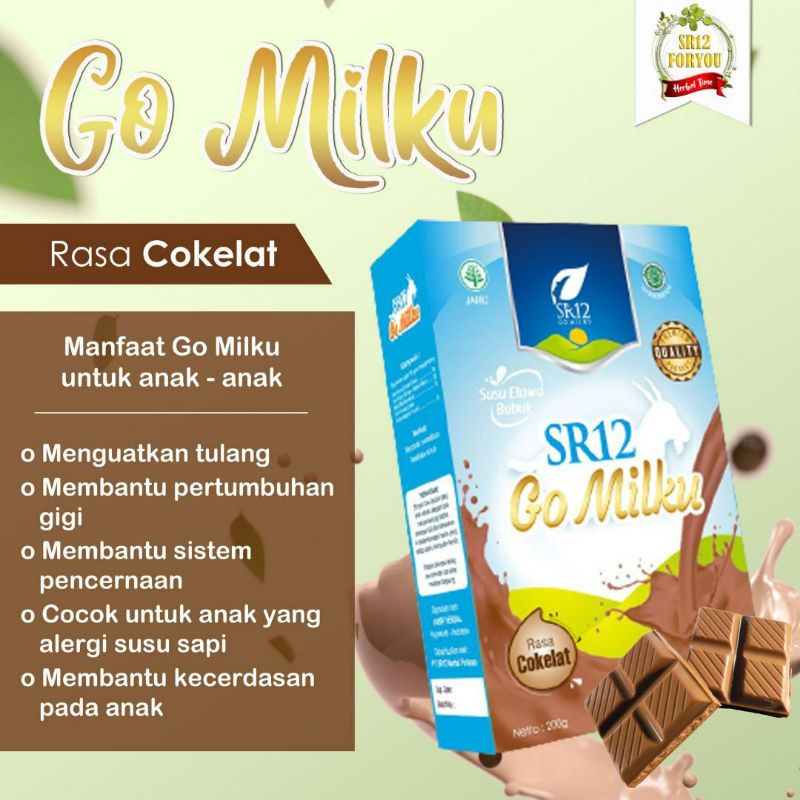

SR12 GOMILKU COKLAT /MENINGKATKAN KECERDASAN OTAK