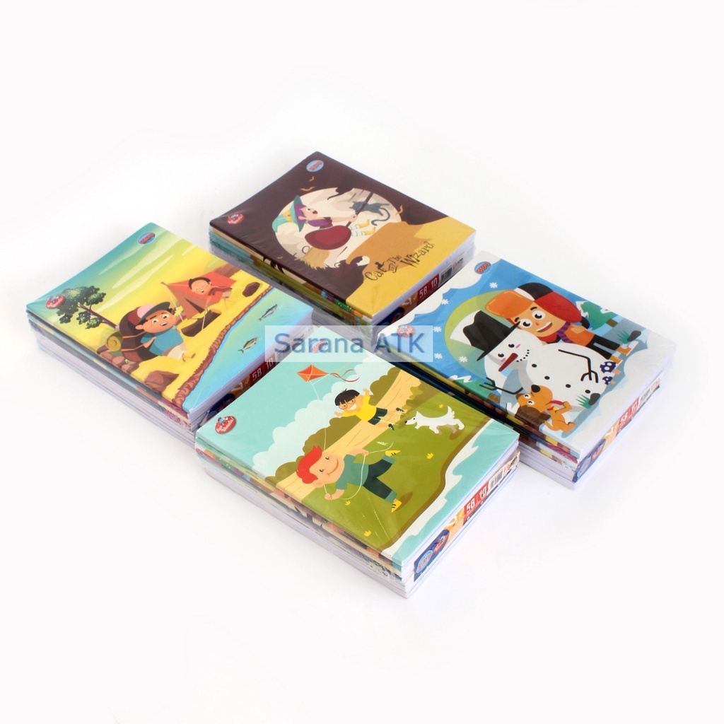 

SIDU - Buku Tulis SINAR DUNIA 58 Lembar Pack