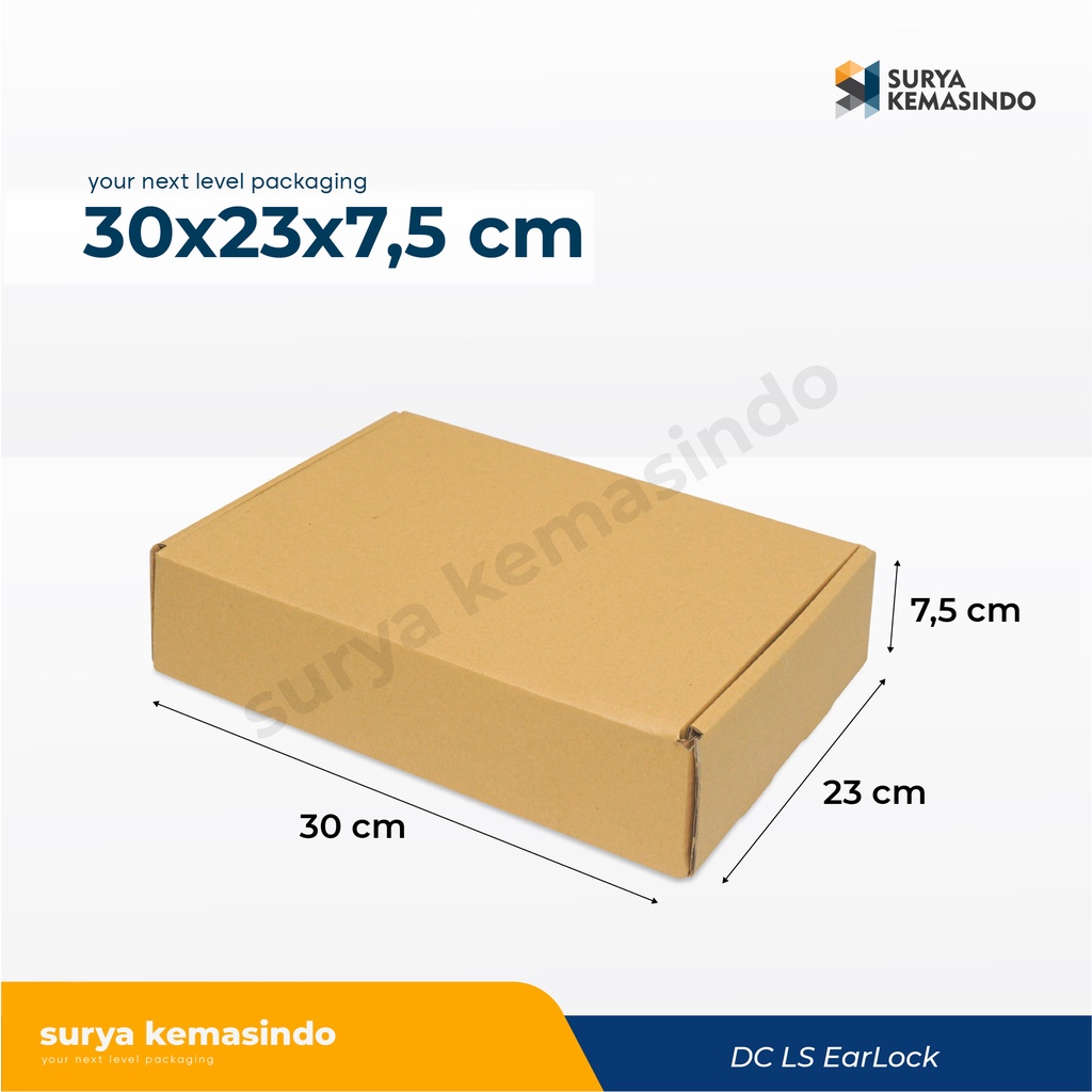 

Box 30x23x7.5 cm (KERAMIK) Kardus/Karton/Polos/hampers/Baju