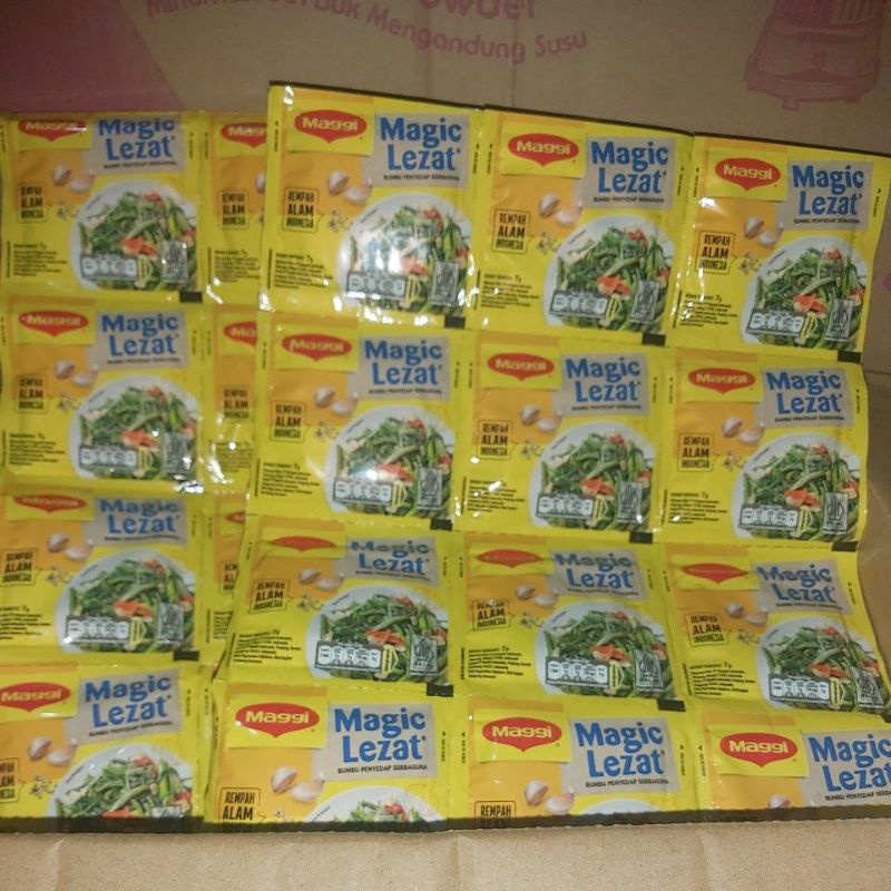 

MAGGI Magic lezat penyedap serbaguna 12X7gr