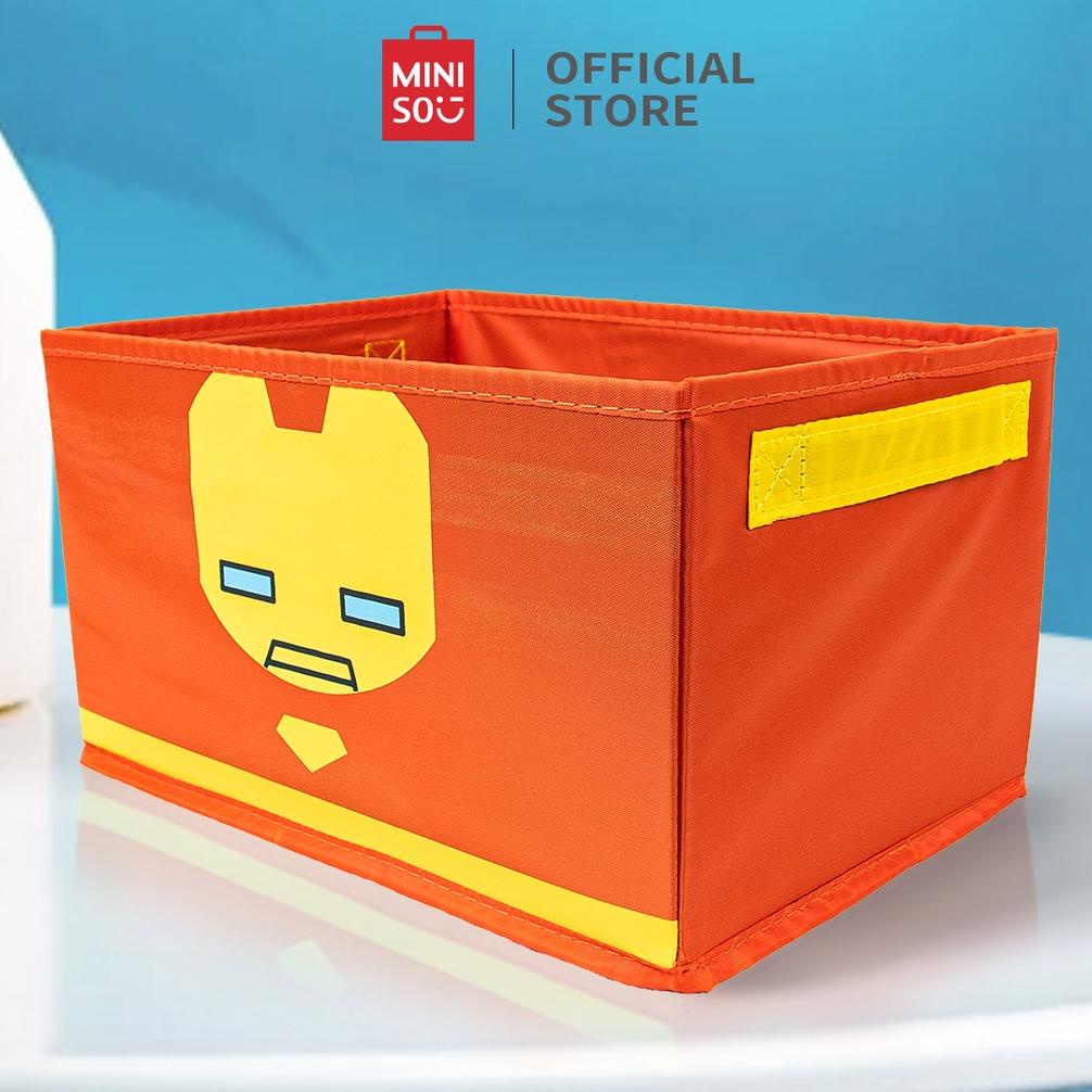 MINISO MARVEL RAK SERBAGUNA STORAGE BOX RAK PENYIMPANAN TEMPAT PENYIMPANAN SERBAGUNA ORGANIZER KAIN 