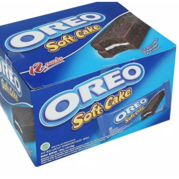 

Serba baru--Oreo Bolu / Oreo Soft Cake 12 x 16 gr