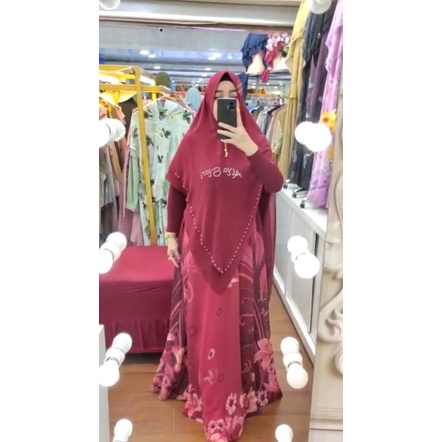 MAULIDA SYARI BY ALYA gamis branded original
