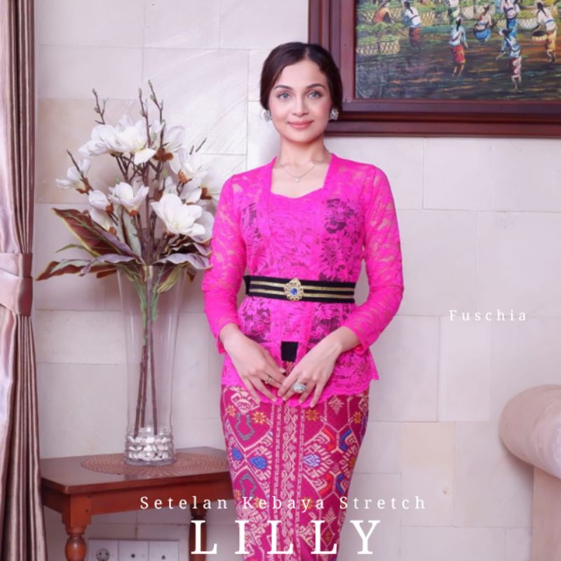 Jual Kebaya Brokat Stretch Lilly Shopee Indonesia