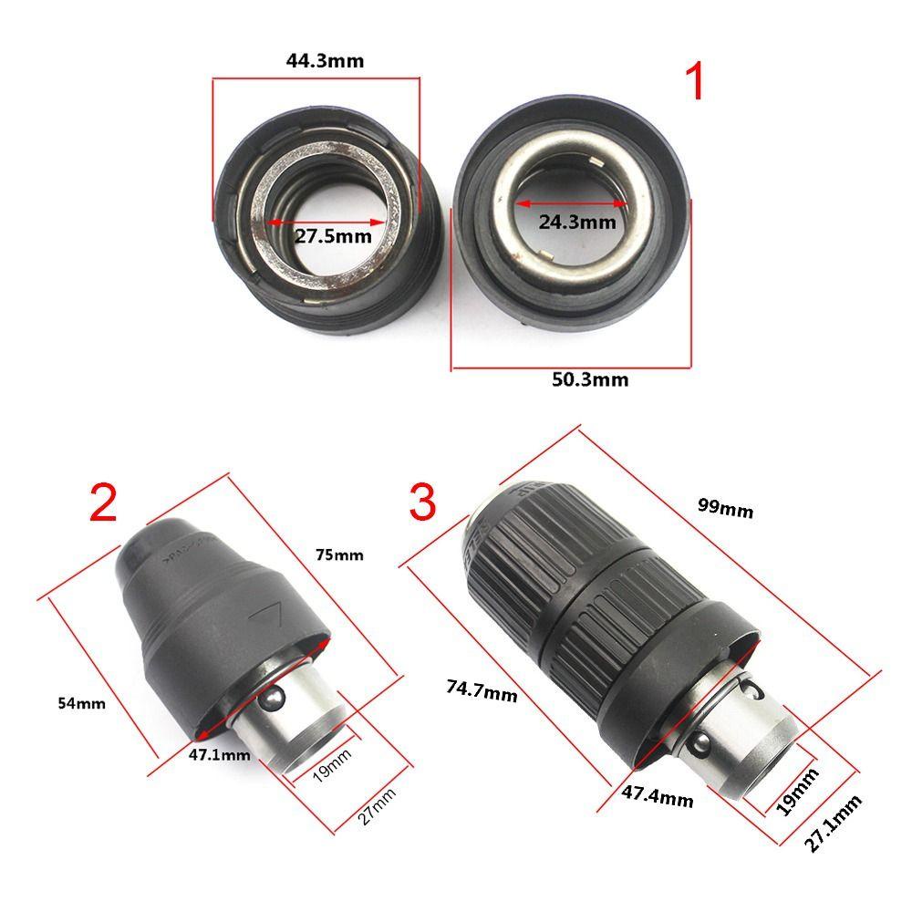 Populer Chuck Bor Ganti SDS Collet Sleeve Power Tool Aksesoris Palu Listrik