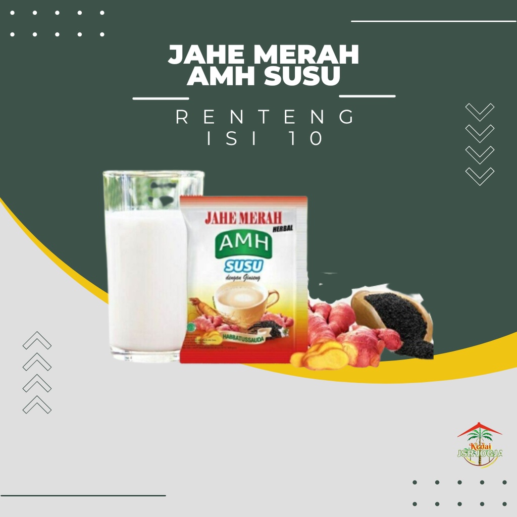 

Amh jahe merah ( RENTENG) herbal susu ginseng