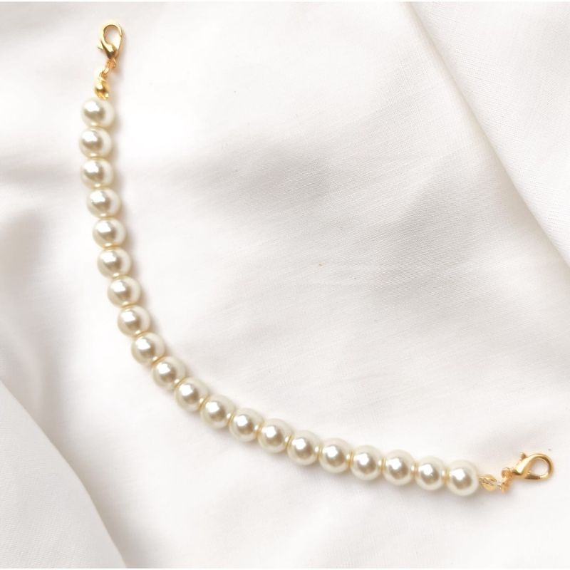 KONEKTOR MASKER HIJAB / KONEKTOR MASKER / TALI MASKER / KONEKTOR MASKER CEKO PUTIH