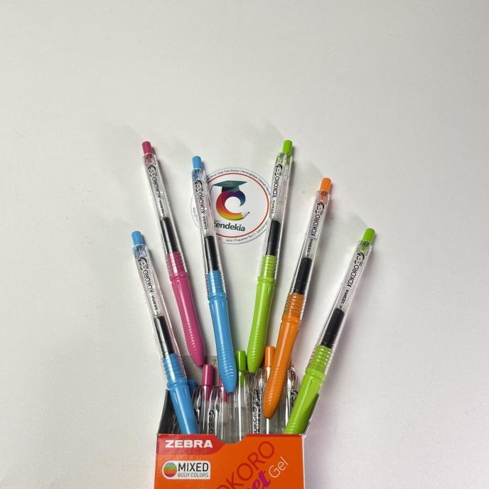 

hanya disini] pulpen Zebra Kokoro Sweet gel hitam 0.5