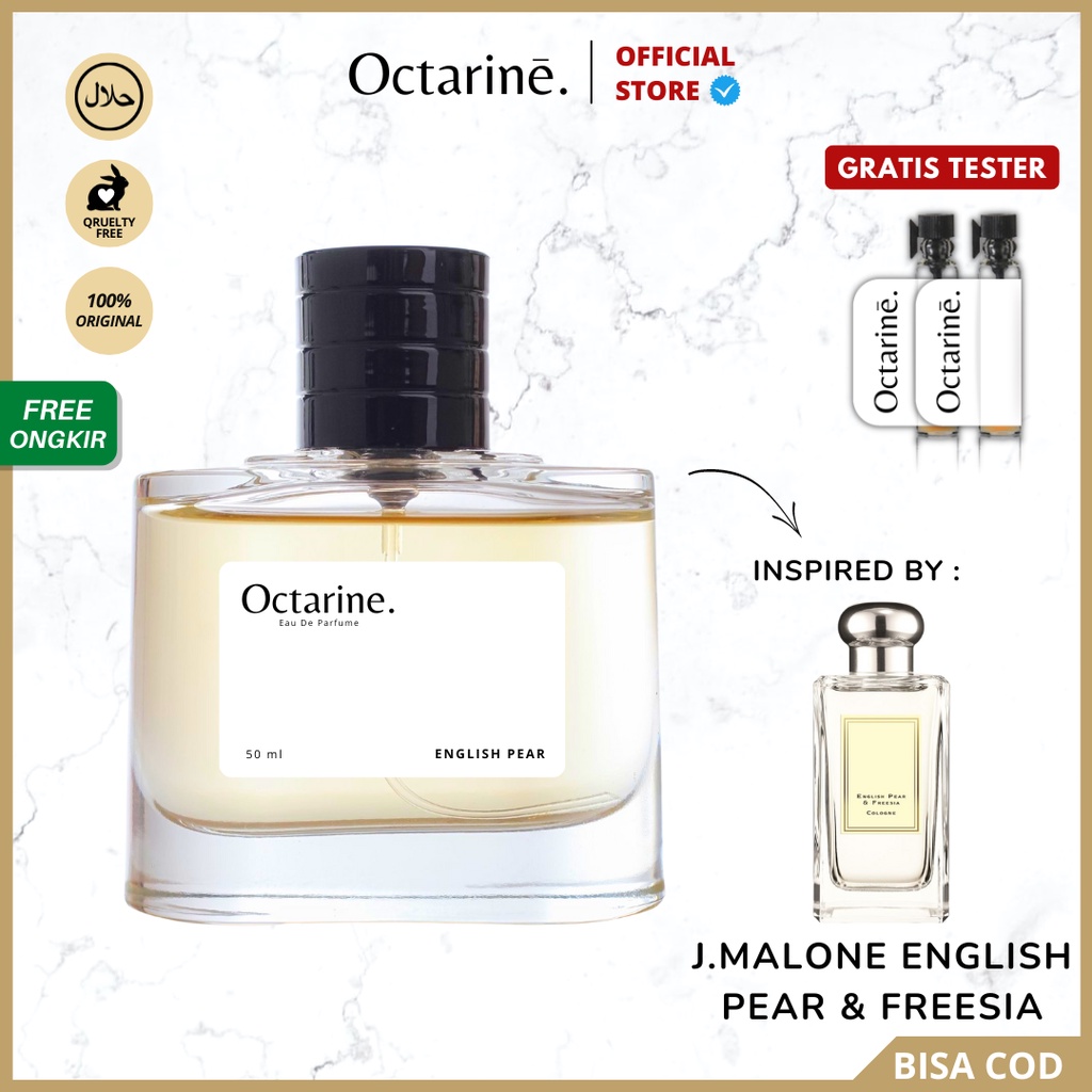 Octarine - Parfum Wanita Pria Tahan Lama Aroma fruity segar Inspired By ENGLISH PEAR | Parfume Perfume Farfum Minyak Wangi Cewek Cowok Murah Original