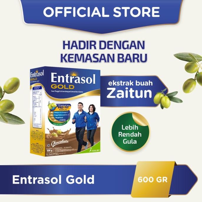 

[ COD ] Entrasol gold 600gr coklat