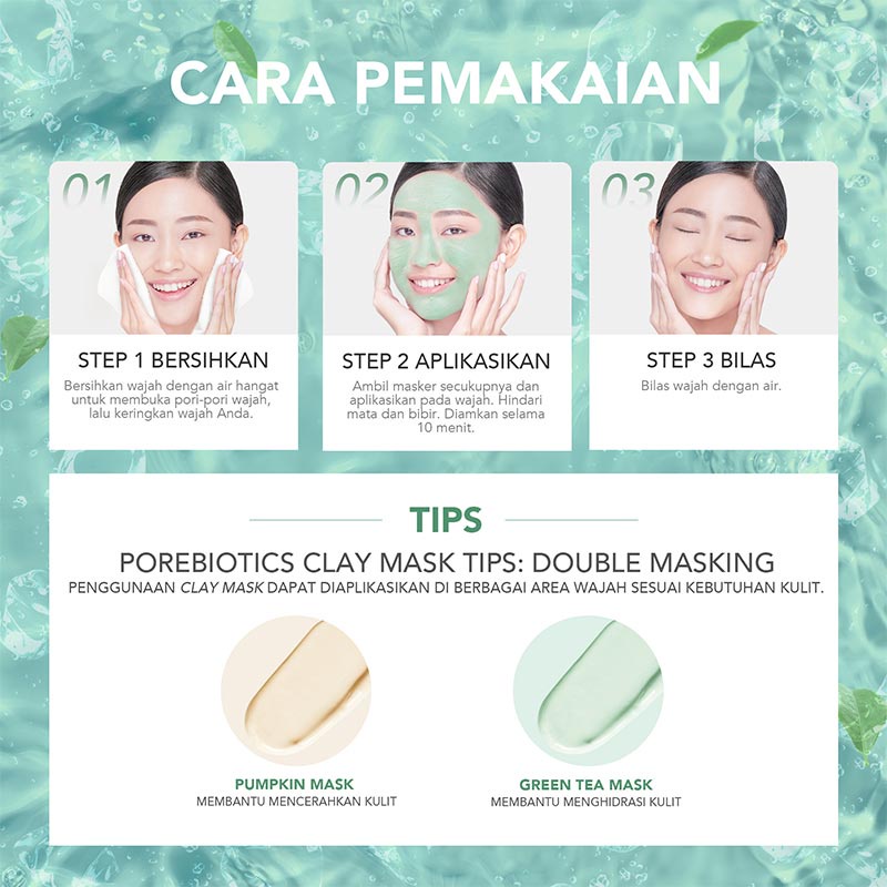 YOU Sleep n Beauty Sleeping Mask / PoreBiotics Clay Mask