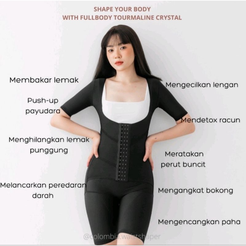 Colombia Fullbody Tourmaline Crystal Medical Shaper