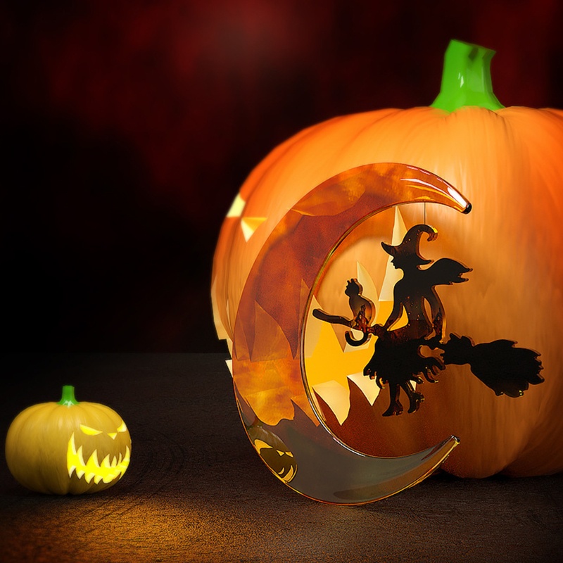 Cetakan Resin Bahan Silikon Desain Penyihir Unik Untuk Membuat Halloween
