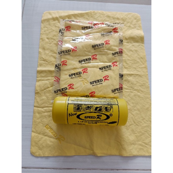 lap speed r PREMIUM  termurah original grade A ada emboss di lap free tabung sangat tebal