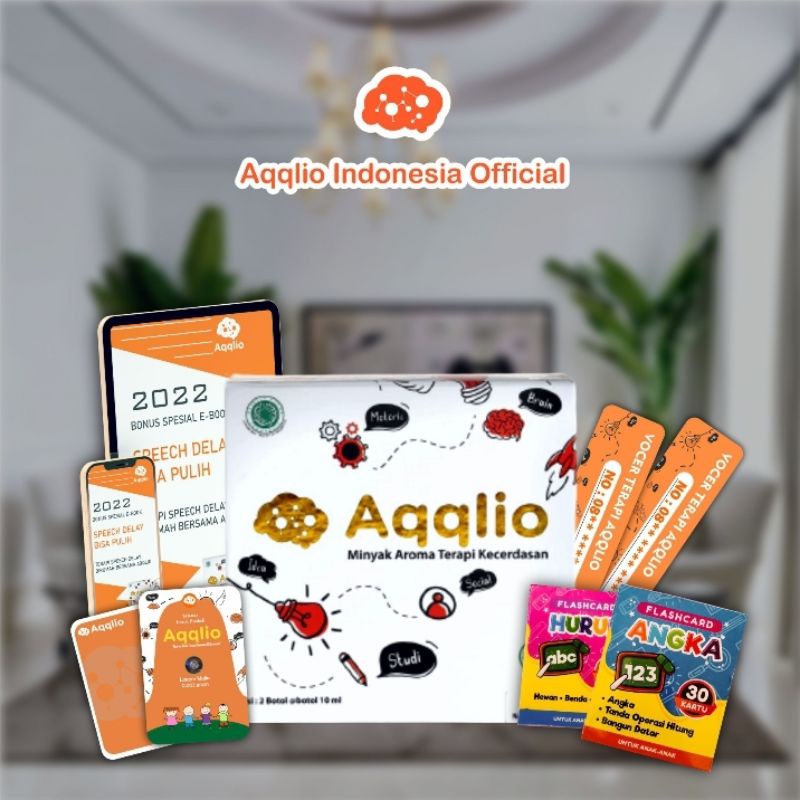 [BISA COD] BEST SELLER || AQQLIO NUTRISI OTAK PREMIUM || SPEECH DELAY || NAFSU MAKAN