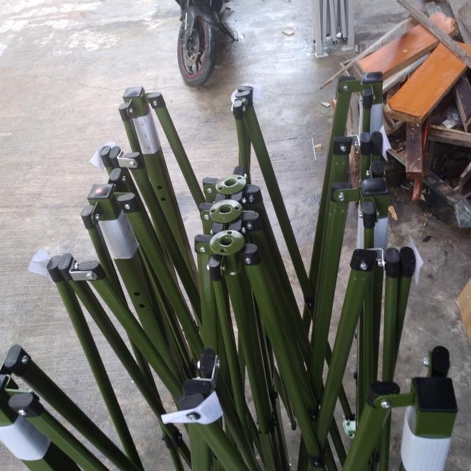 Tenda Lipat 3X4,5 Tebal Besi 1,4