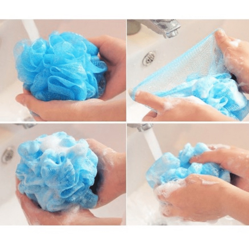 ANG SPONS MANDI JARING GOSOK BADAN / SHOWER PUFF / SPONGE JARING