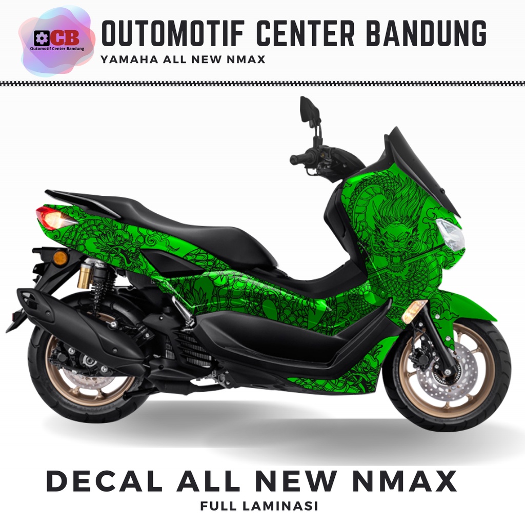 Stiker Decal Nmax New 2021 Stiker Full Body Variasi Naga 2022