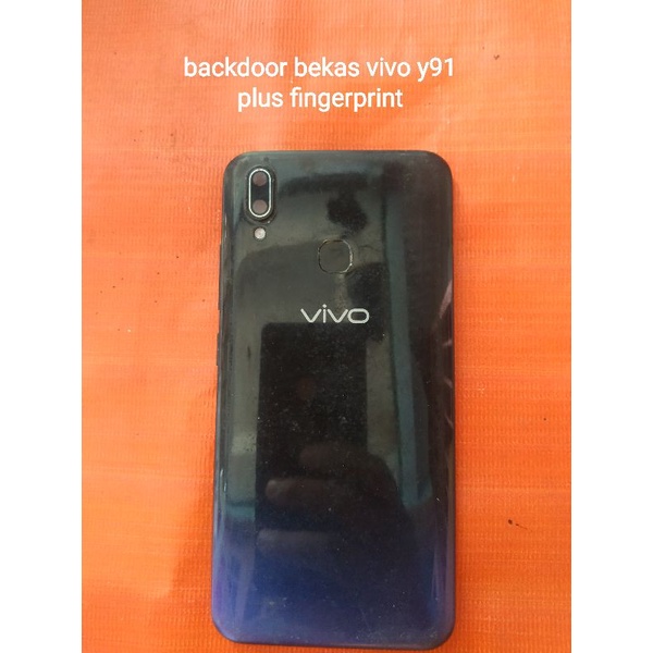 backdoor plus fingerprint bekas vivo y91 lubang kecil