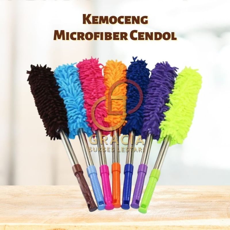 KEMOCENG MICROFIBER PEMBERSIH DEBU MOBIL RUMAH