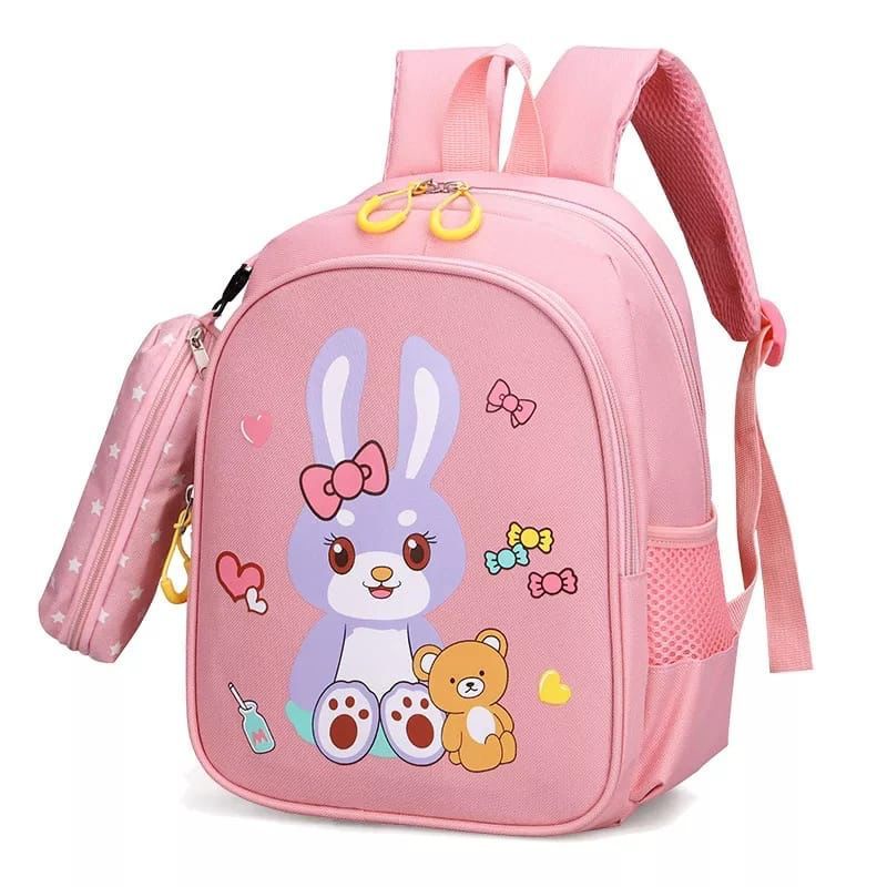 Gtf - Free Tempat Pensil New Arrival Promo Tas Ransel Sekolah Anak Perempuan Gambar Kelinci Lucu Lagi Hits Tas Anak Terbaru Populer 2023 Best Seller Tas Ransel Anak Perempuan Fashion Stylish Tas Ransel Anak Tk Sd Paud