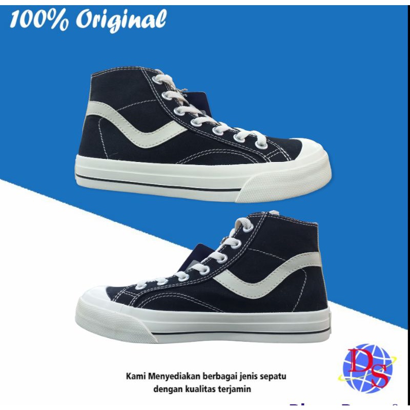 Sepatu Ventela P'76 High(Public)Sepatu Kanvas Pria 3/4 Sepatu Ventela Tinggi