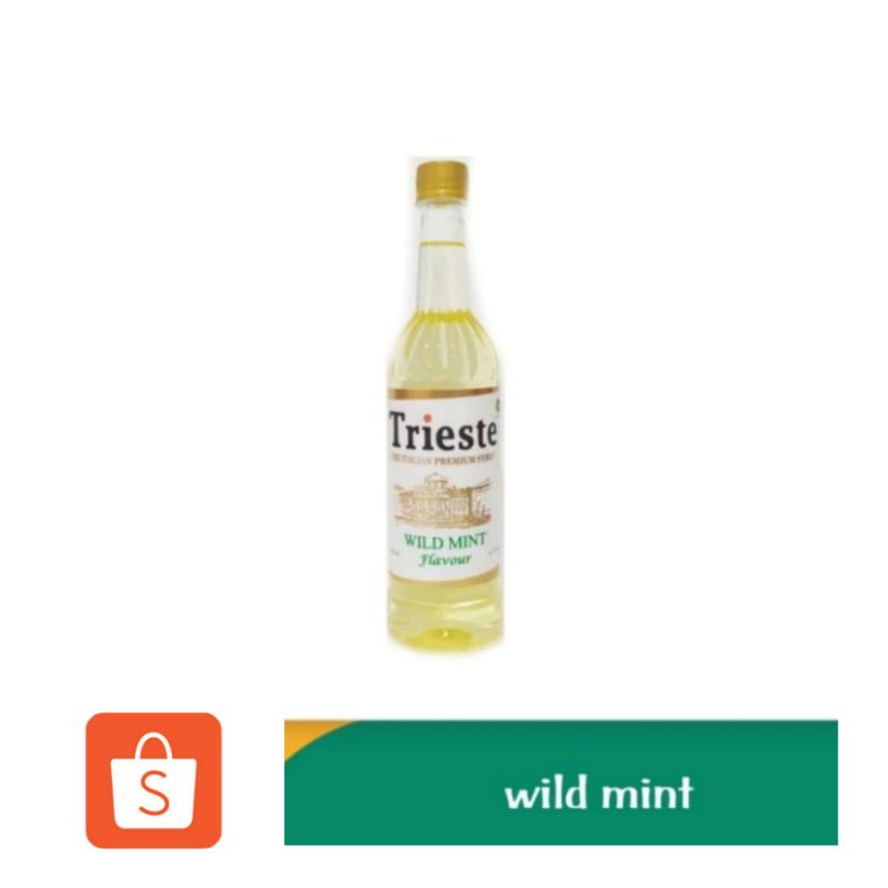 

Trieste syrup wild mint 650ml