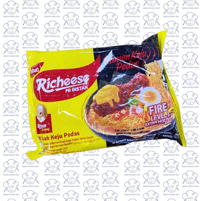 

NEW Richeese mie goreng keju level 0 dan 3 - Ramen Level 3