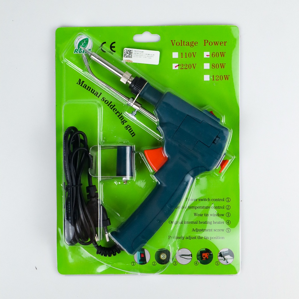 Taffware Solder Iron Automatic Tin Gun 60W - GT10 - Green