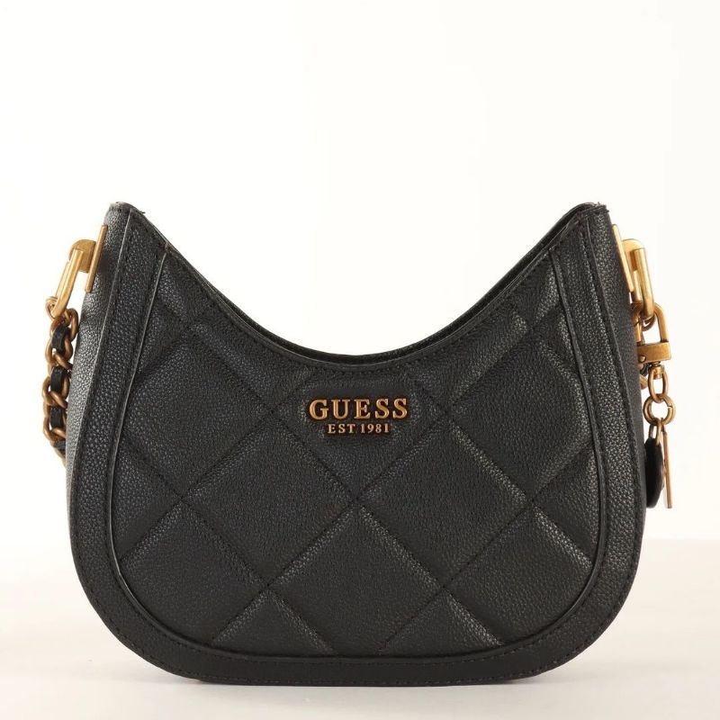 5.5 SALE | GUESSS Abey Quilted Mini Hobo Bag