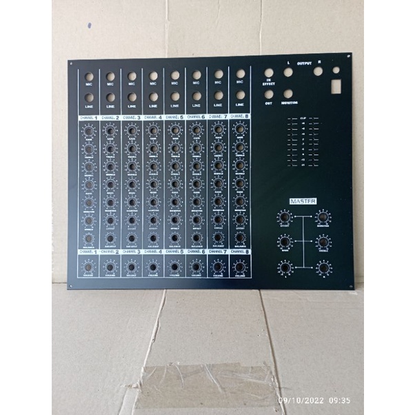 panel mixer 8 chanel sesuai dg kit mixer 8 pot