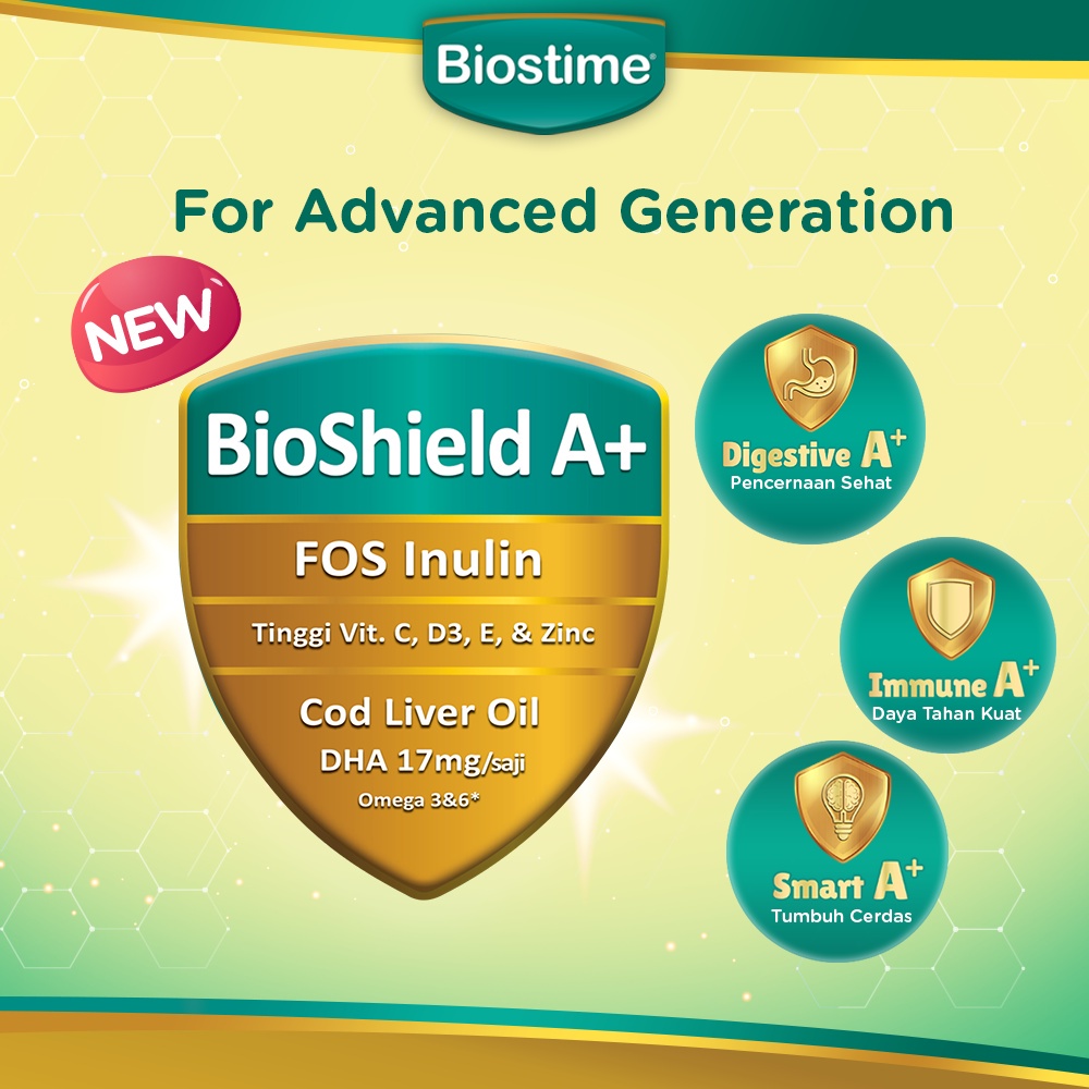 BIOSTIME 1+ 3+ VANILLA SUSU PERTUMBUHAN ANAK 350 GR