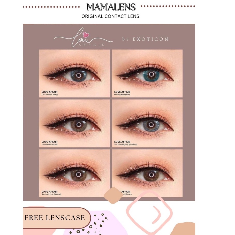 SOFTLENS X2 LOVE AFFAIR DIA 14.2MM NORMAL - MAMALENS