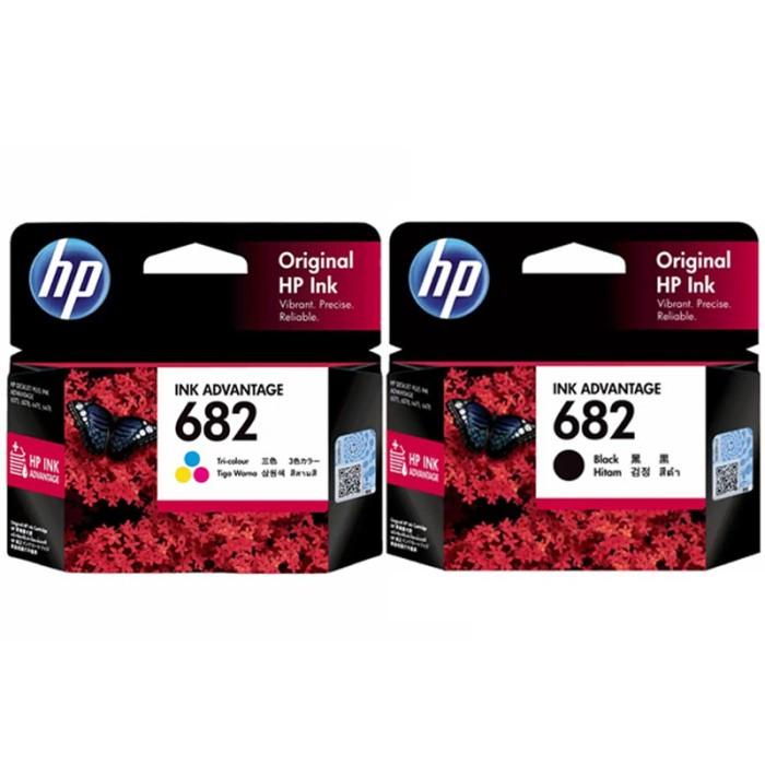HP 682 BLACK COLOUR / TINTA HP 682 BLACK TRI COLOUR / HP 682