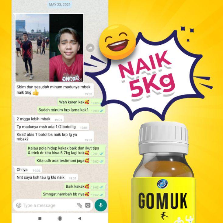 

Terlaris오빠 GOMUK MADU PENGGEMUK/ 100% ORIGINAL/NAIK 5-10 KG/ATASI GEMUK KETURUNAN/KURUS CACINGAN ✓