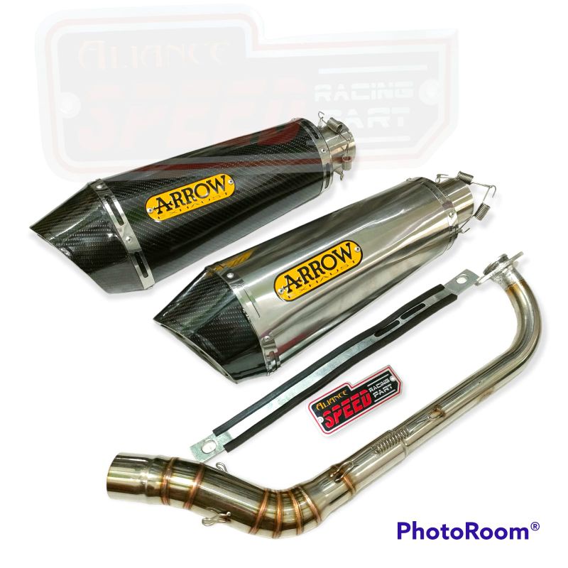 Knalpot Racing Arrow BEAT VARIO 150 VARIO 125 160 NMAX OLD AEROX NEW NMAX MIO SCOOPY FREEGO GENIO