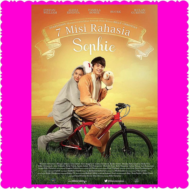 KASET FILM 7 MISI RAHASIA SHOPIE - FILM DRAMA ROMANTIS INDONESIA