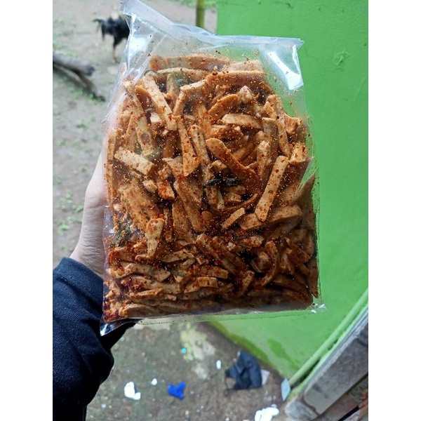 

Basreng pedas daun jeruk 250 gram